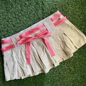 NWT Y2K Vintage Abercrombie & Fitch pleated skirt